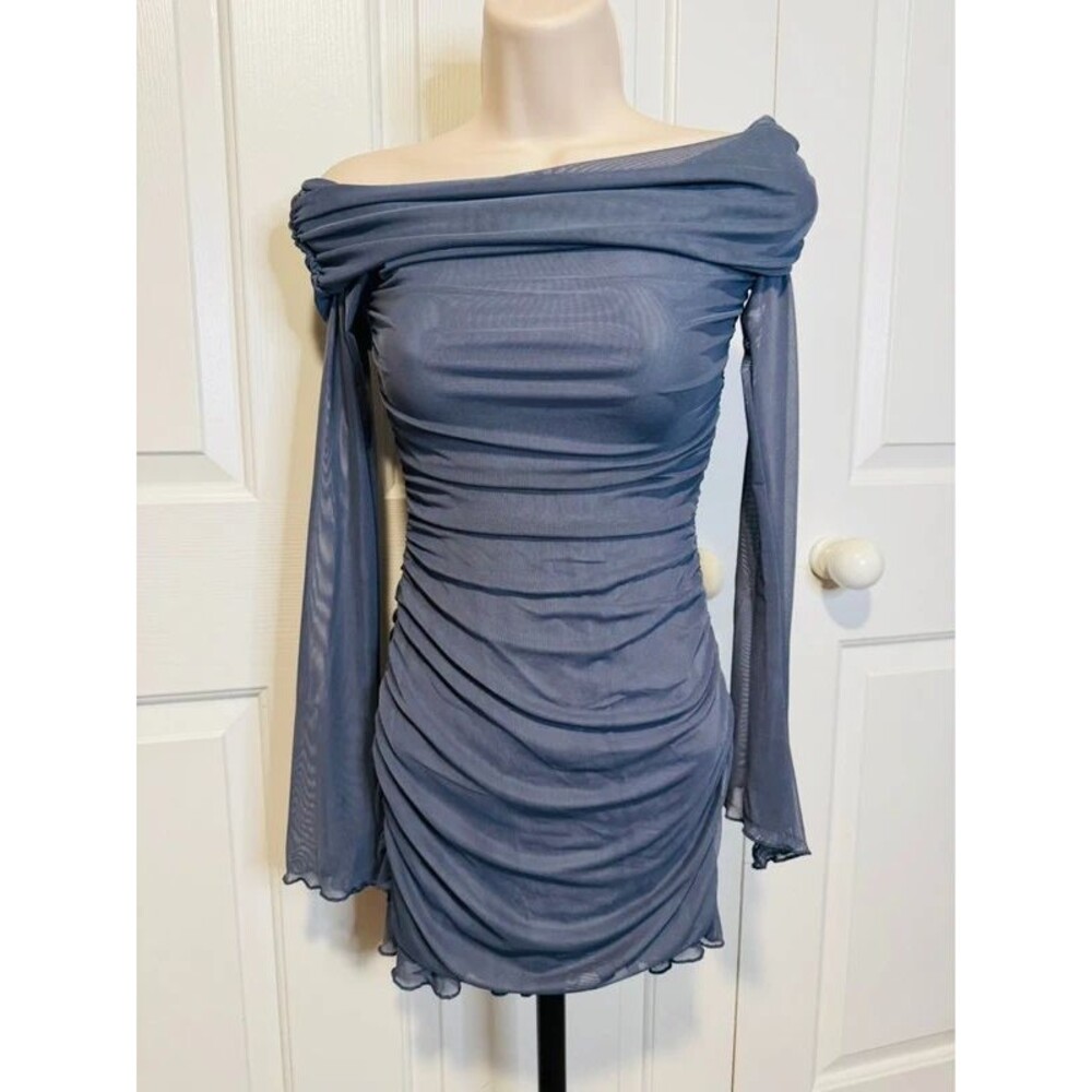 Edikted NWT dress in gray size Small